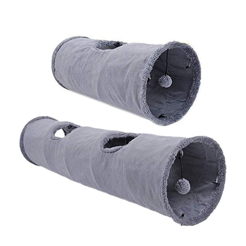 Cat Tunnel Pet Toys Play Hide Tube With Ball For Large Cat Dogs Rabbit