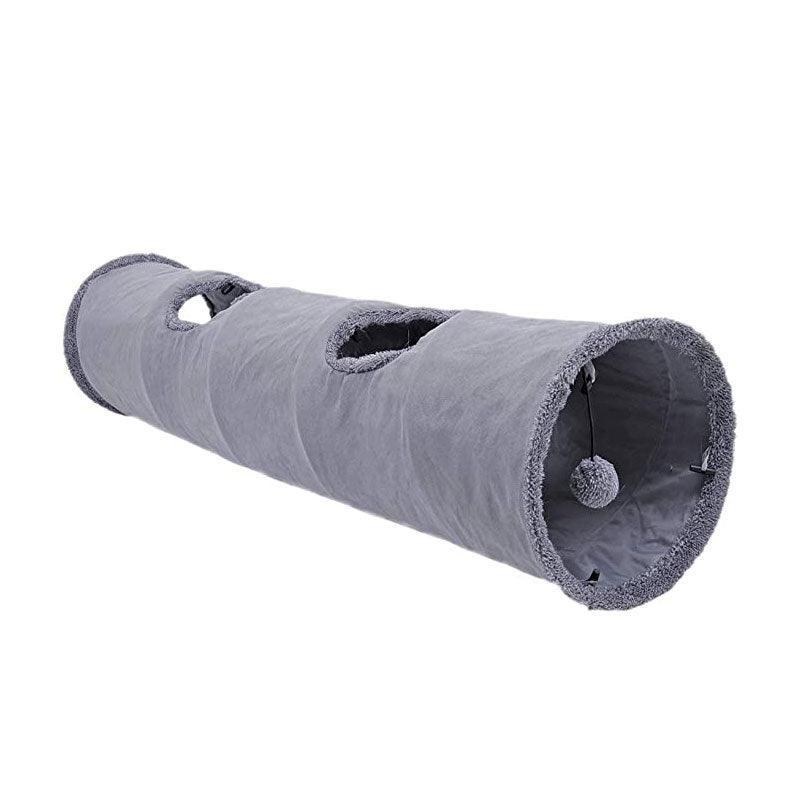 Cat Tunnel Pet Toys Play Hide Tube With Ball For Large Cat Dogs Rabbit